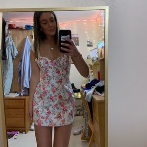 beginning boutique mini dress